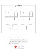 Miamor garter belt & thong