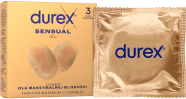 Durex Sensual – XL kondómy (3 ks)