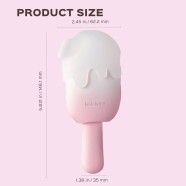 BITE ME Sucking Tapping & Vibrating Cream Pop Stimulator