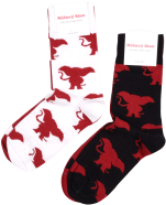 Merch – hravé slonie ponožky Růžový Slon (3 ks)