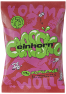 Einhorn Condoms: CLASSICO, 13 vegan condoms in the chips bag