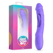 GOOD VIBES ONLY - Flax Vibrační dildo s G-bod stimulátorom