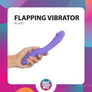 GOOD VIBES ONLY - Flax Vibrační dildo s G-bod stimulátorom