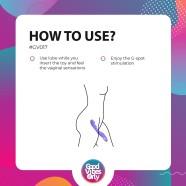 GOOD VIBES ONLY - Flax Vibrační dildo s G-bod stimulátorom