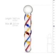 GILDO Sklenené dildo č. 10