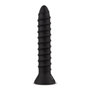 EASYTOYS ANAL COLLECTION vibračný análny kolík so závitovým tvarom – veľký