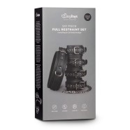Fetish sada s obojkom, putami na ruky a putami na nohy