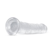 EASYTOYS DILDO KOLEKCIA Želé dildo bez semenníkov - 16 cm