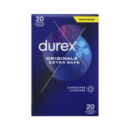 Durex Originals Extra Safe - Kondómy - 20 kusov