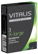 Vitalis Premium Single: X-Large, 3 condoms