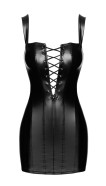 NOIR F363 Vixen Lace-Up Mini Dress