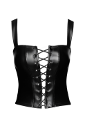 NOIR F365 Vixen Lace-Up Corset Top