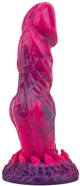 Mythical Mates - Another World Dildo Pink & Purple - 22.4 cm
