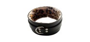 ROUGE Collar Black/Leopard Print