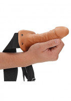 Dutý pripínací strap-on Jim (18,5 cm)