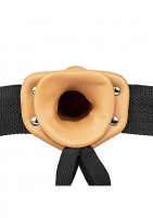 Dutý pripínací strap-on Jim (18,5 cm)