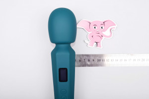 Masážny vibrátor AkuWand Next Gen (30 cm), rozmery