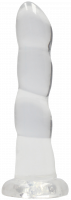 Dildo s prísavkou Majestic (17 cm)