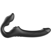 Vibračný strapless pripínací penis s diaľkovým ovládaním Magic Mike (21 cm)