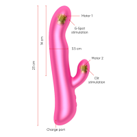 Oninder rotačný vibrátor s mobilnou aplikáciou (23 cm)