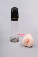 Vákuová pumpa s masturbačným návlekom SoloSuction Pro