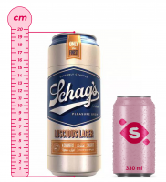 Masturbátor Beer Can Luscious Lager (20 cm)
