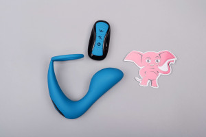 Análny kolík Slingshot II s erekčným krúžkom a diaľkovým ovládaním