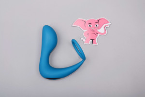 Análny kolík Slingshot II s erekčným krúžkom a diaľkovým ovládaním