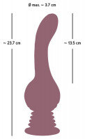 Gyro vibrátor Turbo Shaker G-Spot Lover s diaľkovým ovládaním (23,7 cm)
