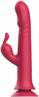 Rotačný vibrátor na klitoris s prísavkou Aphrodite Bunny Twister (24 cm)