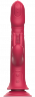 Rotačný vibrátor na klitoris s prísavkou Aphrodite Bunny Twister (24 cm)