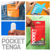Tenga Pocket jednorazový masturbátor (7 cm)