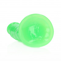 Svietiace realistické dildo s prísavkou Neon Night (20 cm)