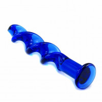 Sklenené dildo Noble Curves (18,5 cm)
