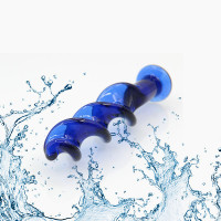 Sklenené dildo Noble Curves (18,5 cm)