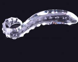 Sklenené dildo Tantric Touch (20 cm)