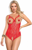 Čipkované body Teddy