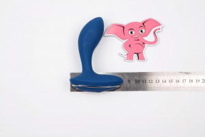 Análny kolík na masáž prostaty Rapture P s diaľkovým ovládaním (11 cm) + darček Análny gél 15 ml