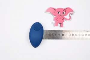 Análny kolík na masáž prostaty Rapture P s diaľkovým ovládaním (11 cm) + darček Análny gél 15 ml