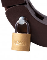 Drevený drvič semenníkov s putami Humbler Lock