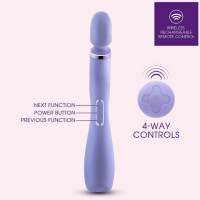 Masážna hlavica Wellness Eternal s diaľkovým ovládaním (36,8 cm)