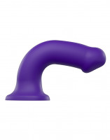 Strap-On-Me ohybné dildo z dvojitého silikónu (20 cm) + darček Toycleaner