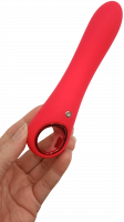 Silikónový vibrátor Flute (18 cm)