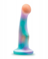Silikónové dildo s prísavkou Opal Dreams Aqua (15,2 cm)