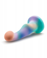 Silikónové dildo s prísavkou Opal Dreams Aqua (15,2 cm)