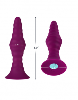 Vibračný análny kolík Pyra Large s diaľkovým ovládaním (15 cm)