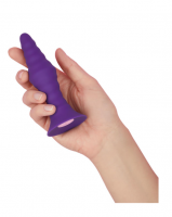 Vibračný análny kolík Pyra Small s diaľkovým ovládaním (12,5 cm)