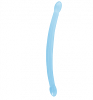 Obojstranné gélové dildo Flexi Duo (42 cm)
