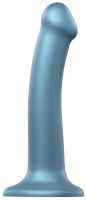 Strap-on-me dildo s prísavkou Metallic Shine M (18 cm)
