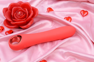 Silikónový vibrátor Flute (18 cm)